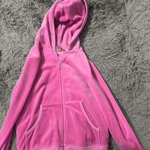 Bubblegum pink Juicy Couture Zip up jacket!